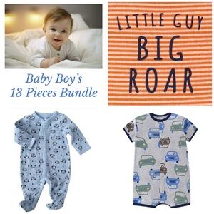 Baby Boy’s 13 Pieces Bundle Sz 9 months EUC